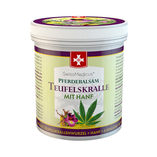 Gel za masažo z vražjim krempljem in konopljo