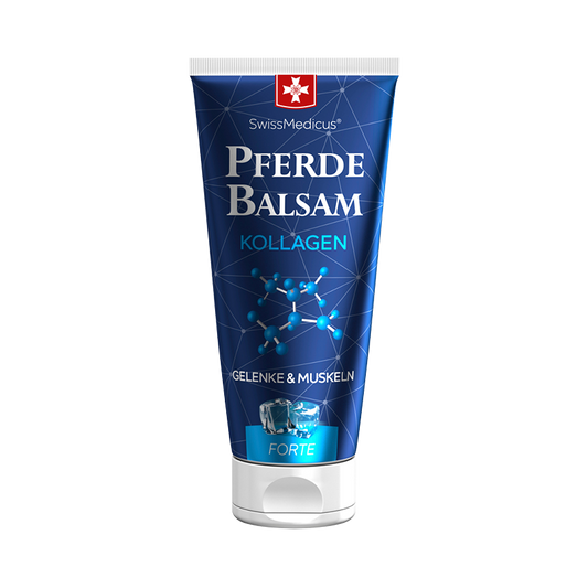 Konjska mast hladilna z morskim kolagenom – Forte