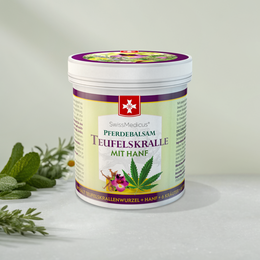 Gel za masažo z vražjim krempljem in konopljo