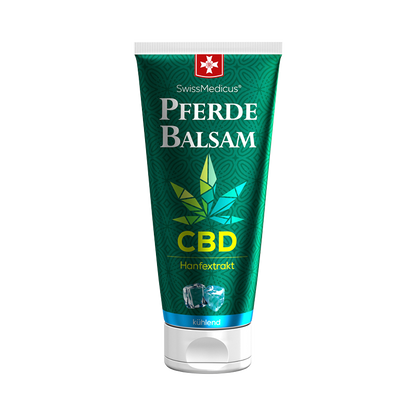 Konjsko hladilno mazilo s CBD