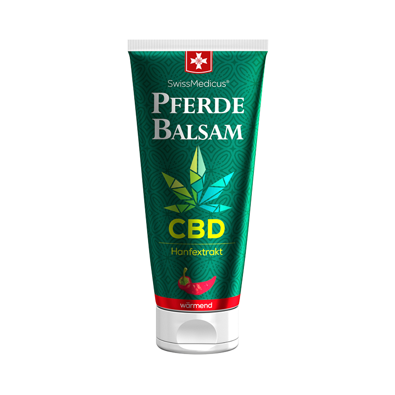 Konjski balzam s CBD toplo