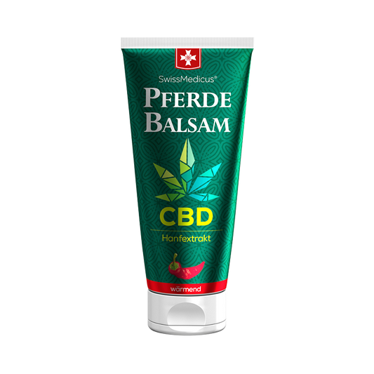 Konjski balzam s CBD toplo
